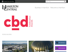 Tablet Screenshot of hamiltoncentral.co.nz